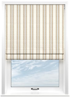 Noble Stripe, Rye - Roman Blind